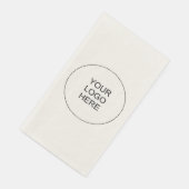 Serviette En Papier Téléchargement Personnalisé Ajouter le logo de l'e (Coin)