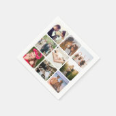 Serviette En Papier Télécharger votre photo (Coin)