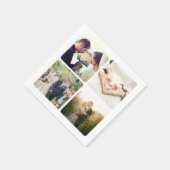 Serviette En Papier Télécharger votre photo (Coin)