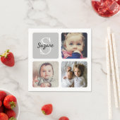 Serviette En Papier Téléchargez votre photo monogrammed (En situation)