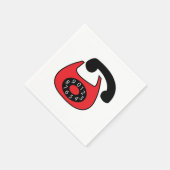 Serviette En Papier Téléphone (Coin)