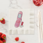 Serviette En Papier Téléphone cellulaire (En situation)