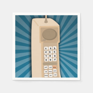 Serviette En Papier Téléphone portable drôle de brique