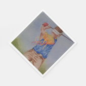 SERVIETTE EN PAPIER TEME TEME MONOGRAM PARTY (Coin)