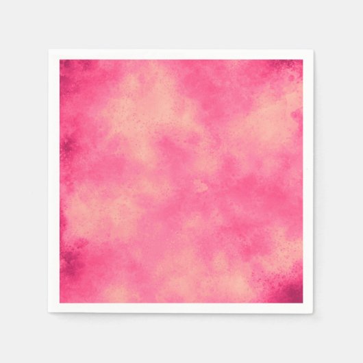 Serviette En Papier Tempête de sable rose  (Devant)
