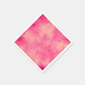 Serviette En Papier Tempête de sable rose  (Coin)