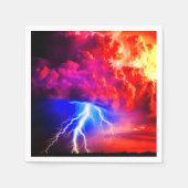 Serviette En Papier Tempête d'éclat (Devant)