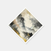 Serviette En Papier Tempête d'or (Coin)