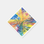 Serviette En Papier Tempête estivale (Coin)