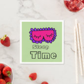 Serviette En Papier Temps de sommeil (En situation)