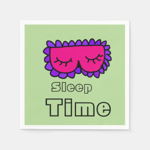 Serviette En Papier Temps de sommeil