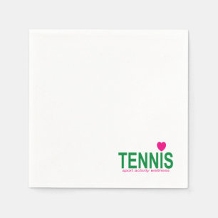 Serviette En Papier Tennis