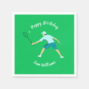 Serviette En Papier Tennis