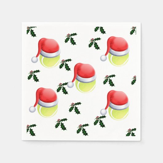 SERVIETTE EN PAPIER TENNIS (Devant)