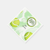 Serviette En Papier Tennis 50e anniversaire (Coin)