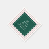 Serviette En Papier Tennis Bachelorette Last Swing Before the Ring  (Coin)