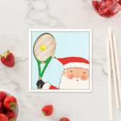 Serviette En Papier Tennis Christmas Holiday Party Naples (En situation)