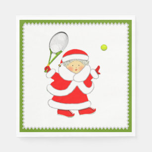 Serviette En Papier Tennis de vacances