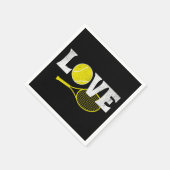 Serviette En Papier Tennis Love (Coin)