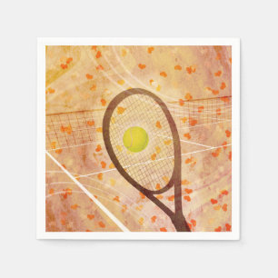 Serviette En Papier Tennis Love