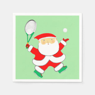 Serviette En Papier Tennis Noël