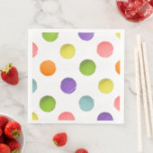 Serviette En Papier Tennis Party (En situation)