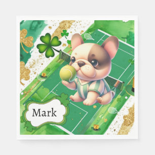 Serviette En Papier Tennis sur le thème de la Saint Patrick