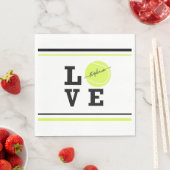 Serviette En Papier Tennis Tennis Ball Party (En situation)