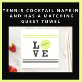 Serviette En Papier Tennis Tennis Ball Party