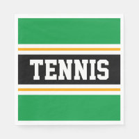 TENNIS vert vif noir jaune rayures de course