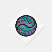 Serviette En Papier Tentacle Yin Yang (Coin)