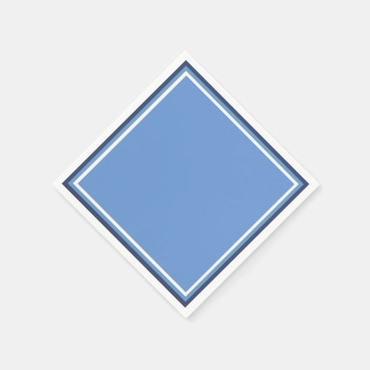 Serviette En Papier Tentu bleu (Coin)