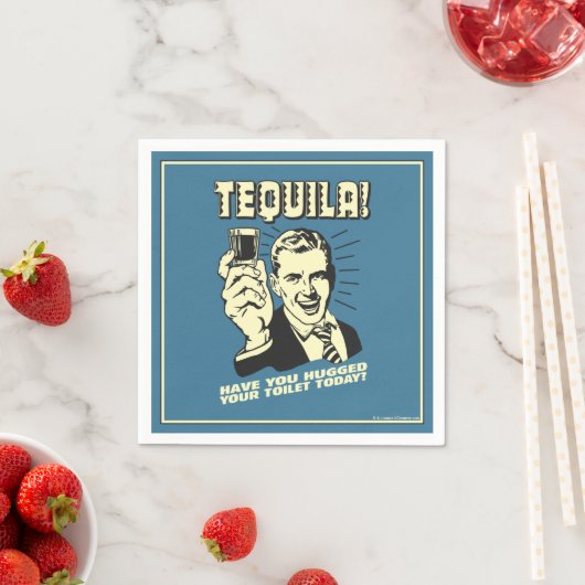 Serviette En Papier Tequila : Accroché Vos Toilettes Aujourd'Hui (En situation)