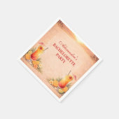 Serviette En Papier Tequila Sunrise Beach Getaway Bachelorette Party (Coin)
