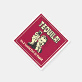 Serviette En Papier Tequila : Une espèce spéciale d'imbécile (Coin)