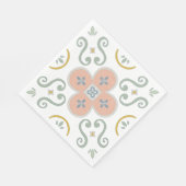 Serviette En Papier terracotta scandinave (Coin)