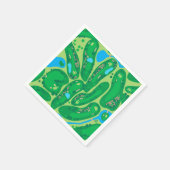 Serviette En Papier terrain de golf par golf green (Coin)