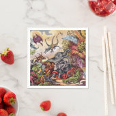 Serviette En Papier Terrain de jeu préhistorique (En situation)
