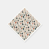Serviette En Papier Terrazzo (Coin)