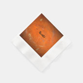 Serviette En Papier Terre Cuite Vernissée de Reconnaissance (Coin)