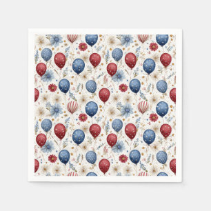 Serviette En Papier Terre de la Liberté, 250 Ans de Liberté
