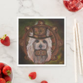 SERVIETTE EN PAPIER TERRIER AUSTRALIEN (En situation)