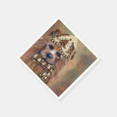 SERVIETTE EN PAPIER TERRIER AUSTRALIEN (Coin)