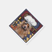 Serviette En Papier Terrier Australien  (Coin)