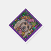 SERVIETTE EN PAPIER  TERRIER AUSTRALIEN   (Coin)
