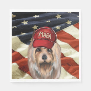 SERVIETTE EN PAPIER TERRIER AUSTRALIEN MAGA