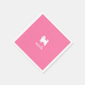 Serviette En Papier Terrier de l'Ouest - I Lote Westies (Coin)