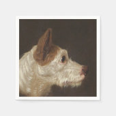 Serviette En Papier Terrier Dog's Head (par James Ward) (Devant)