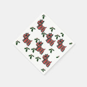 SERVIETTE EN PAPIER TERRIER ÉCOSSAIS (Coin)