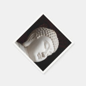Serviette En Papier Tête de bouddha en pierre (Coin)